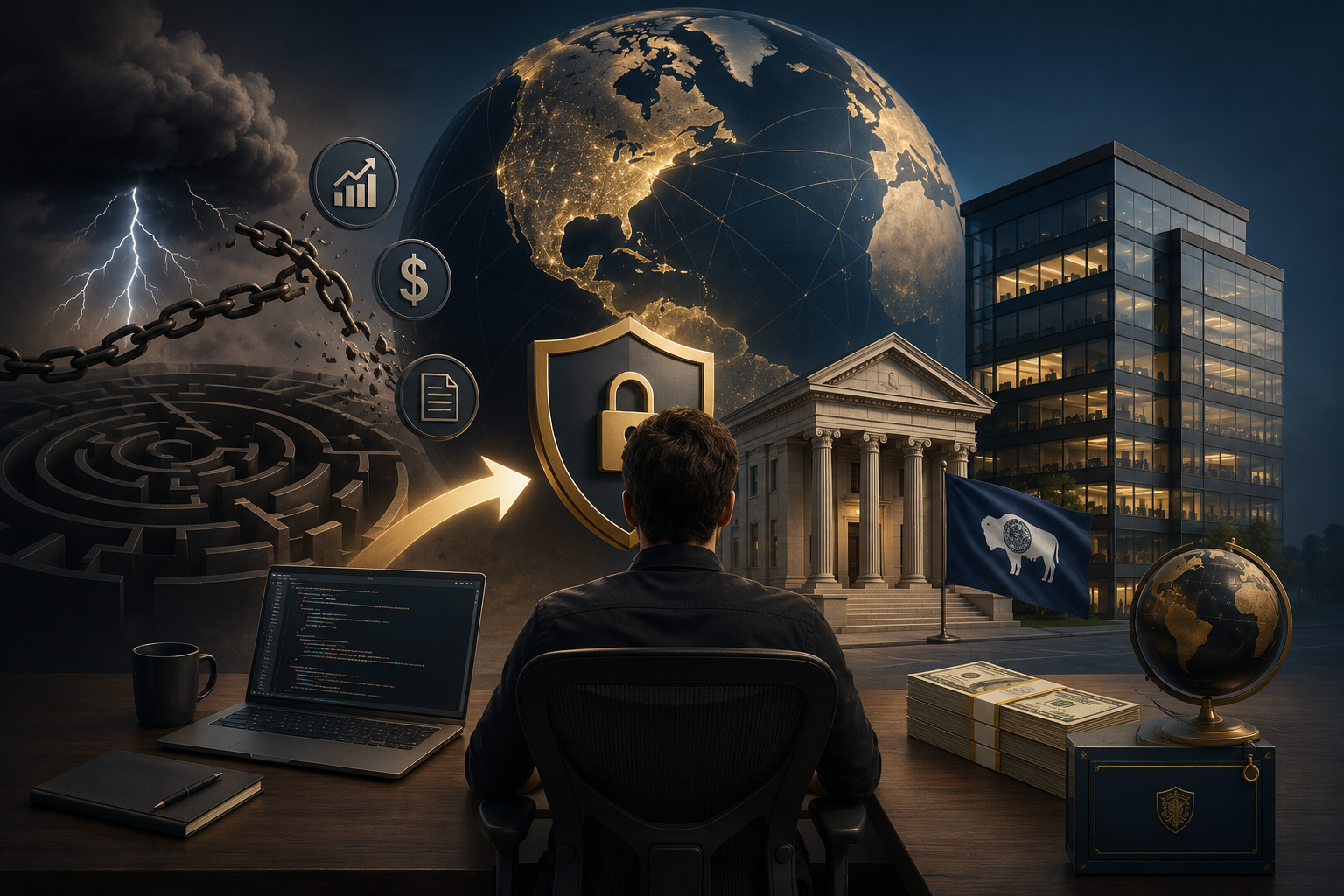 LLC nos EUA para Desenvolvedores PJ: Como Receber em Dólar e Pagar Menos Impostos